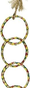 Planet Pleasures 4 Ring Chain 17" Small Bird Toy