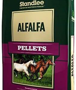Standlee Hay Company 1175-30101-0-0 Premium Alfalfa Pellet, 40 lb, Red