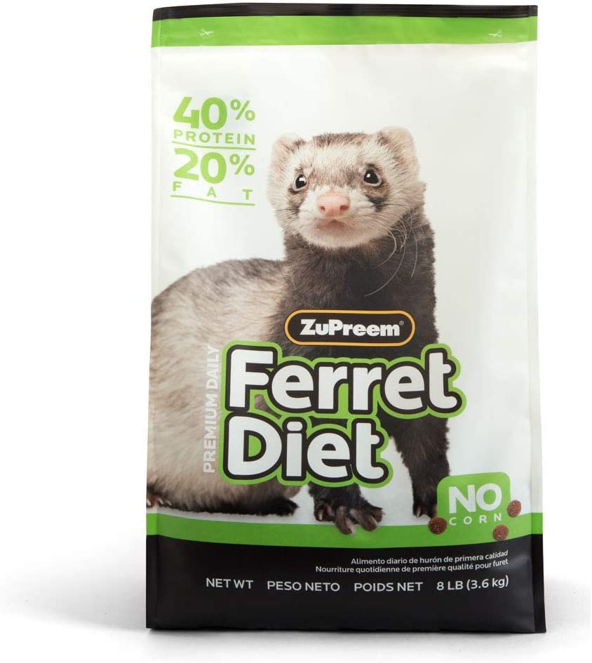 ZuPreem Premium Daily Ferret Food, 8 lb – Made in