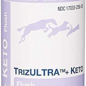 DechraTopical TrizULTRA + Keto Flush for Dogs, Cats & Horses (12oz), Basic pack