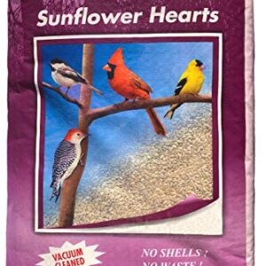 Valley Farms Sunflower Hearts Super Clean No Mess No Waste Bird Seed 40 LBS