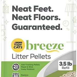 Purina Tidy Cats Litter Pellets, Breeze Refill Litter Pellets in Recyclable Box
